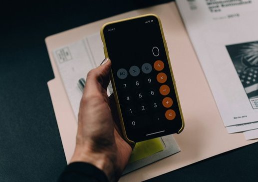 Calculator pass over expense sheets